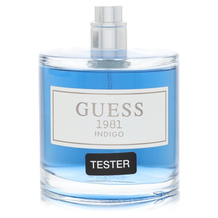 Guess 1981 Indigo by Guess Eau De Toilette Spray (Tester) 3.4 oz (Men)
