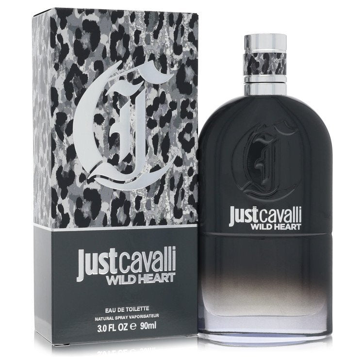 Just Cavalli Wild Heart by Cavalli Eau De Toilette Spray 3.0 oz (Men)