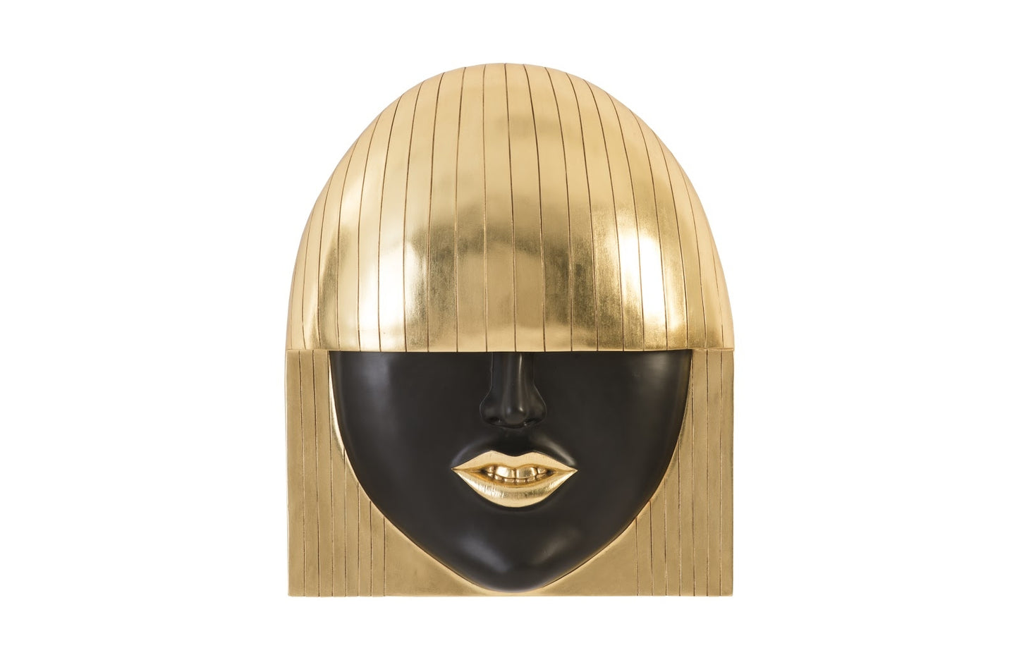 Gold Smiley Face Wall Art