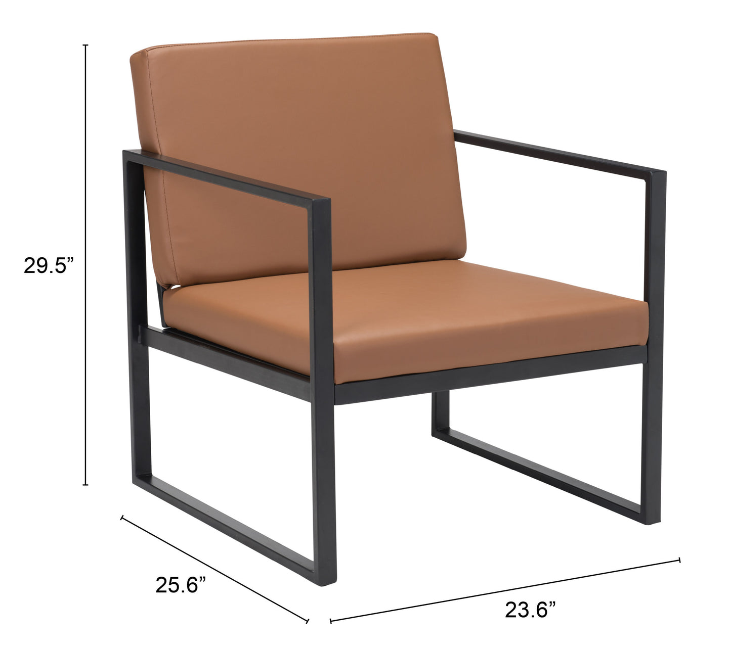 Claremont Armchair Brown