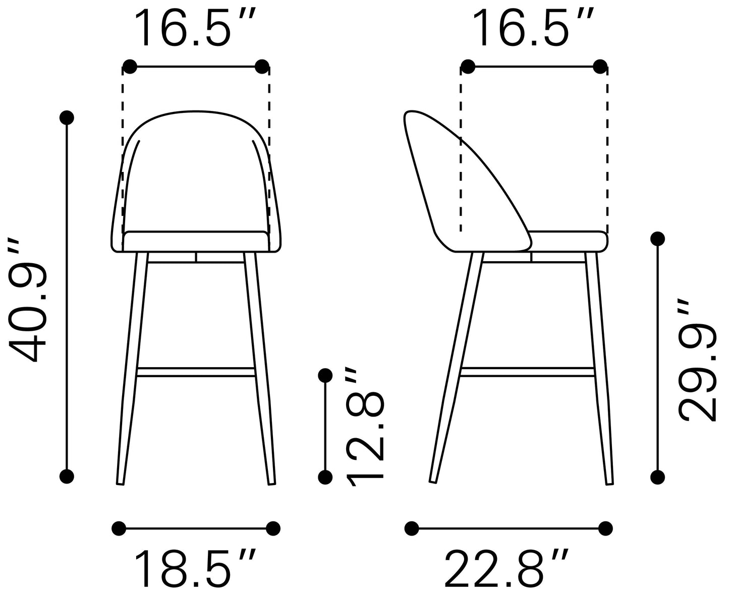 Cozy Barstool