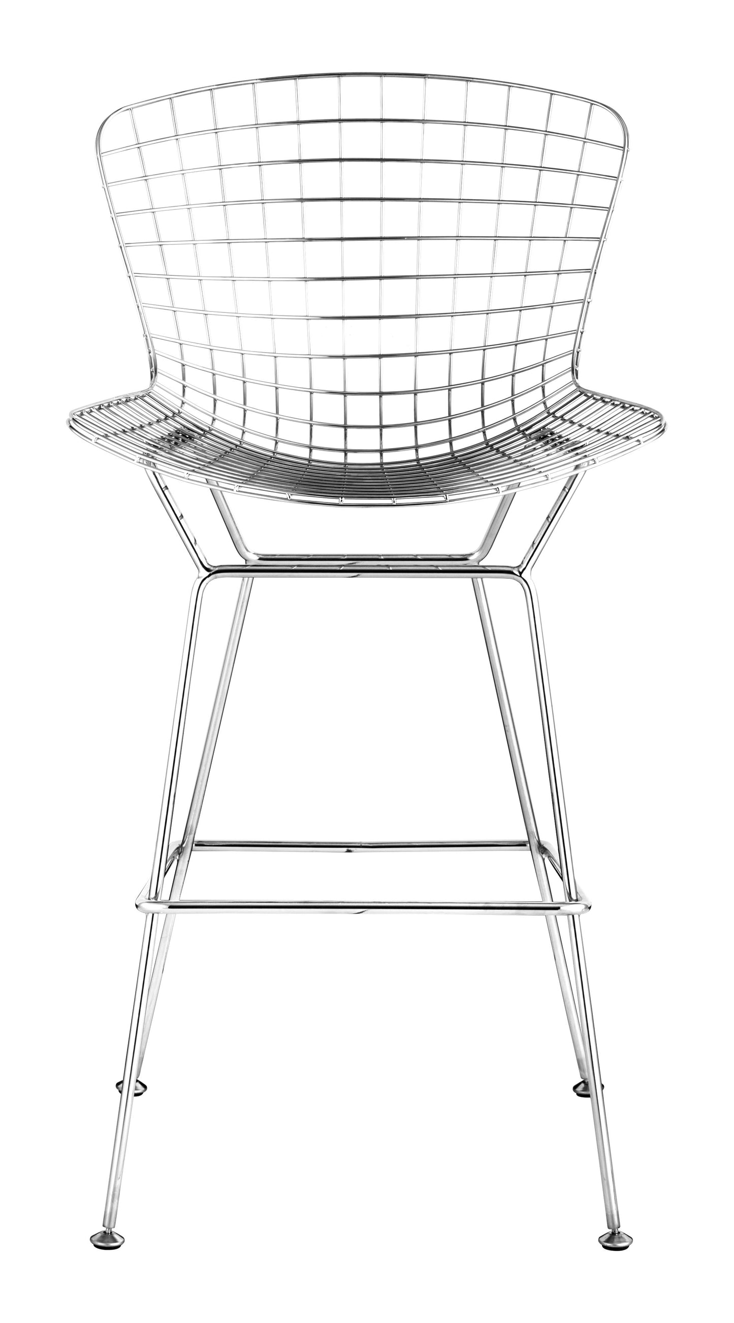 Wire Barstool Chrome