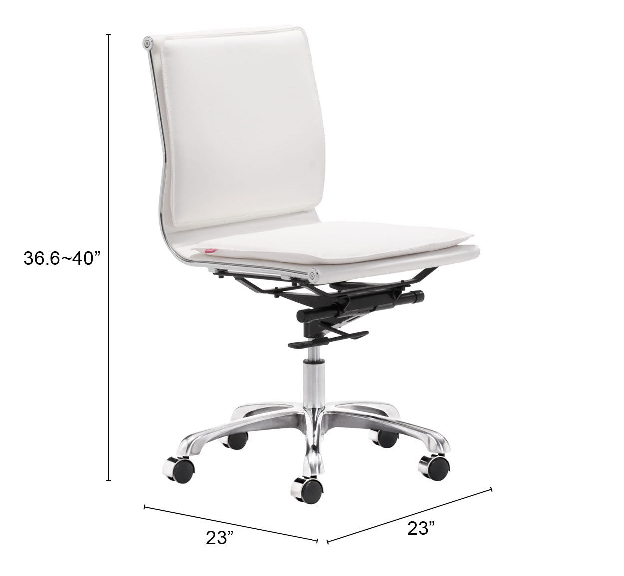 Lider Plus Armless Office Chair