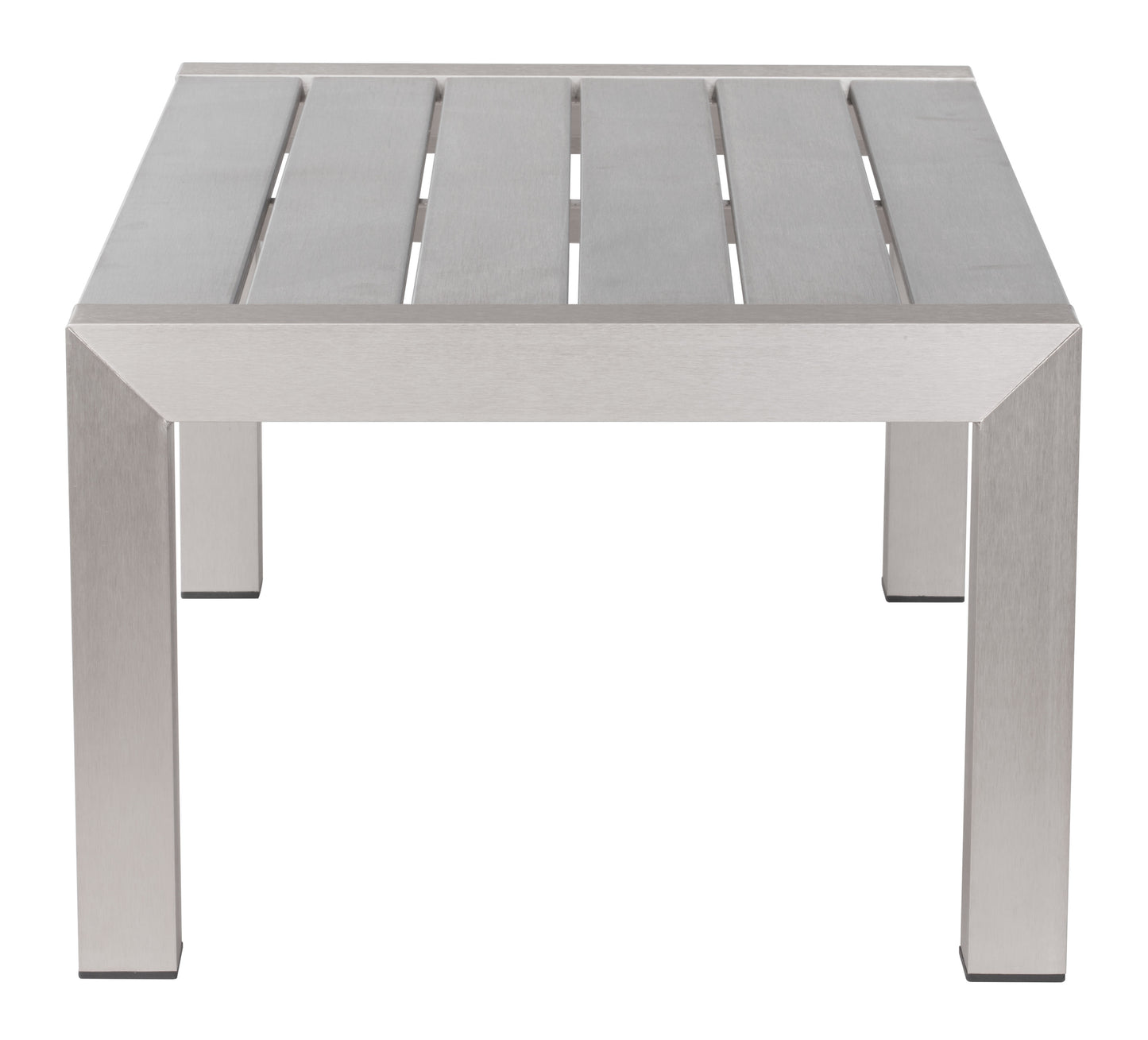 Cosmopolitan Coffee Table Gray & Silver