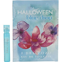 Halloween Blue Drop By Jesus Del Pozo Edt Spray Vial On Card