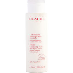 Velvet Cleansing Milk With Alpine Golden Gentian & Lemon Balm Extracts --200ml/6.7oz