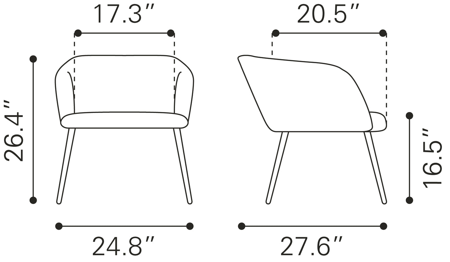Papillion Accent Chair