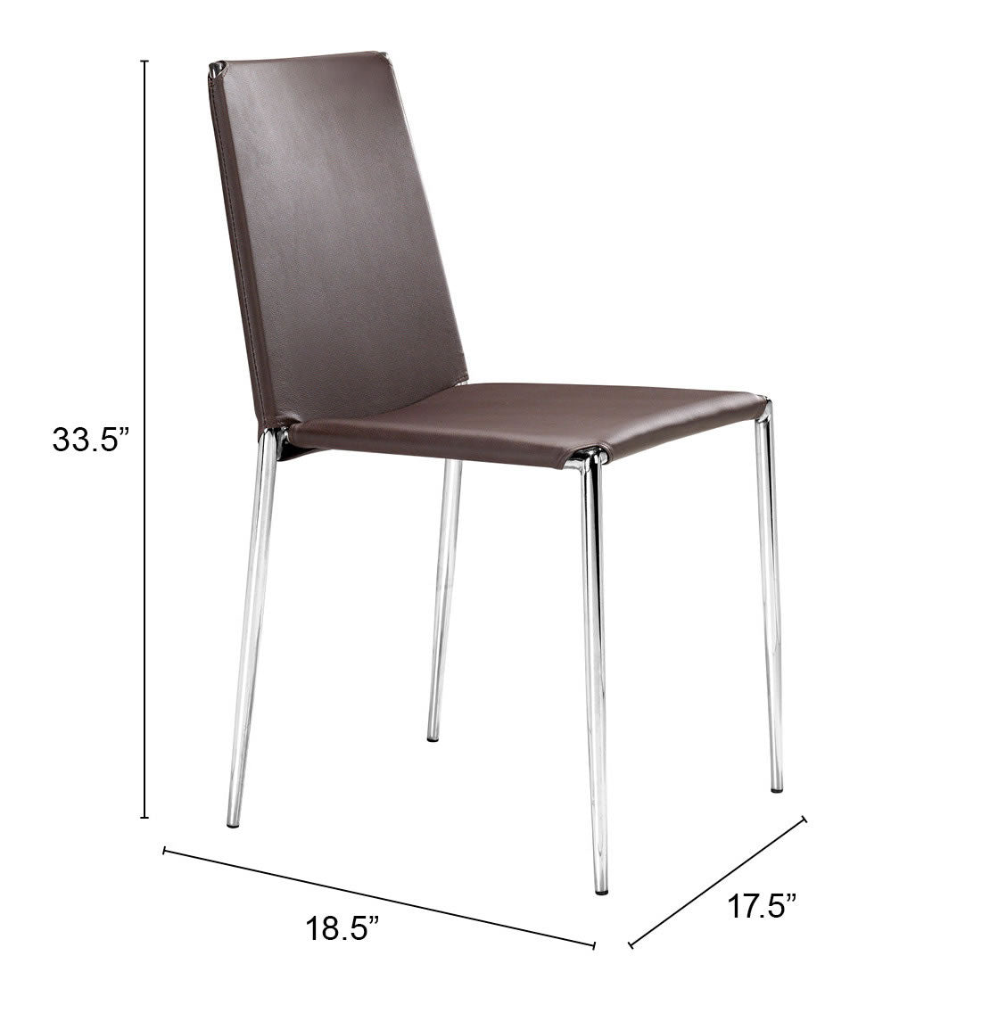 Alex Dining Chair Espresso