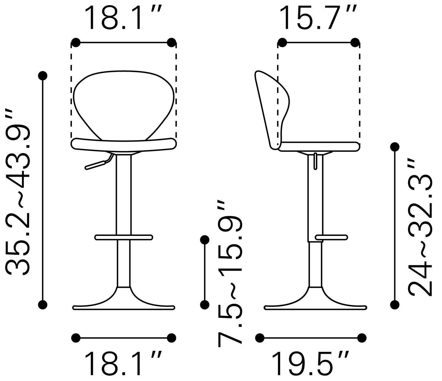 Salem Barstool