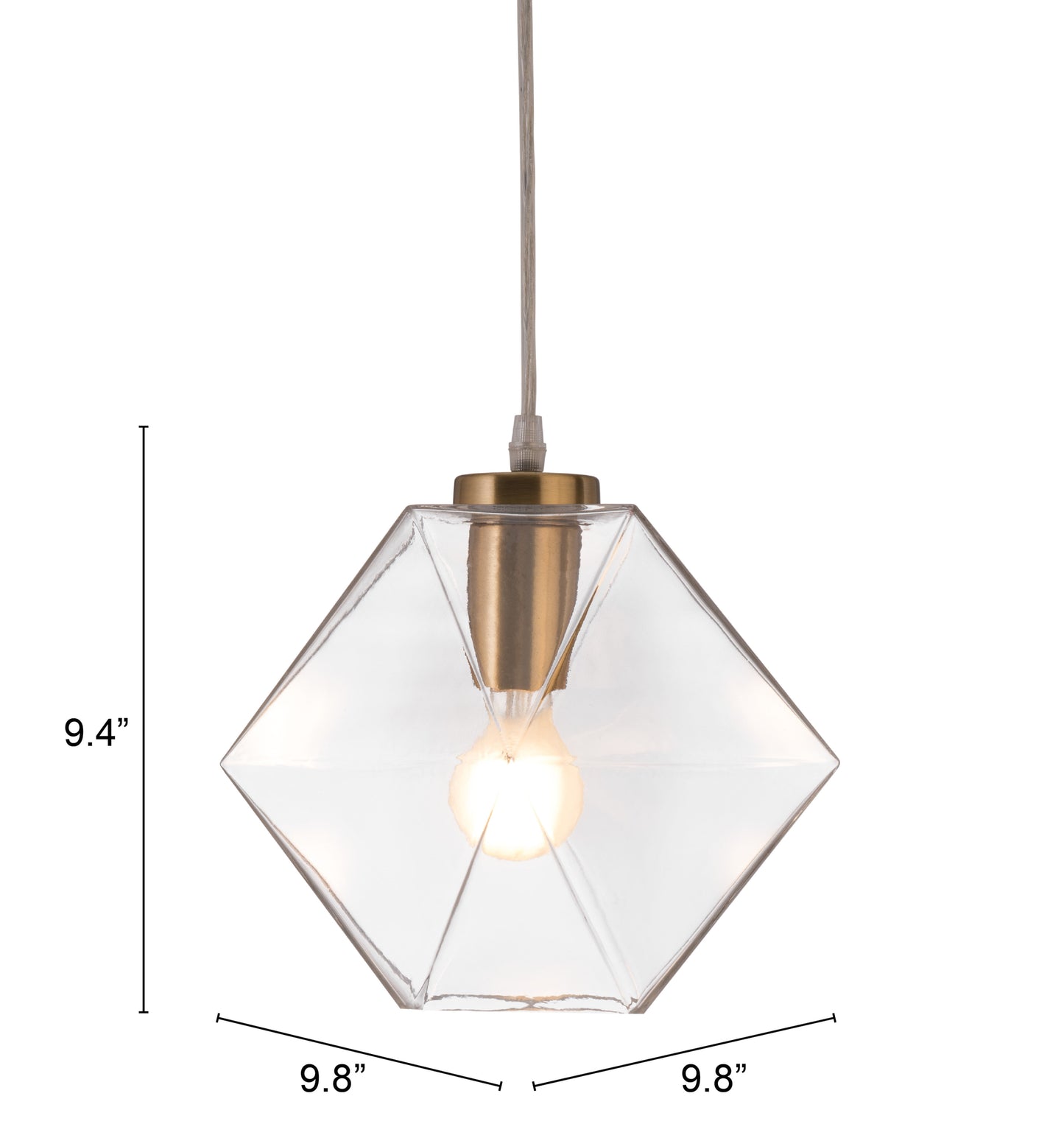 Jenny Ceiling Lamp Brass