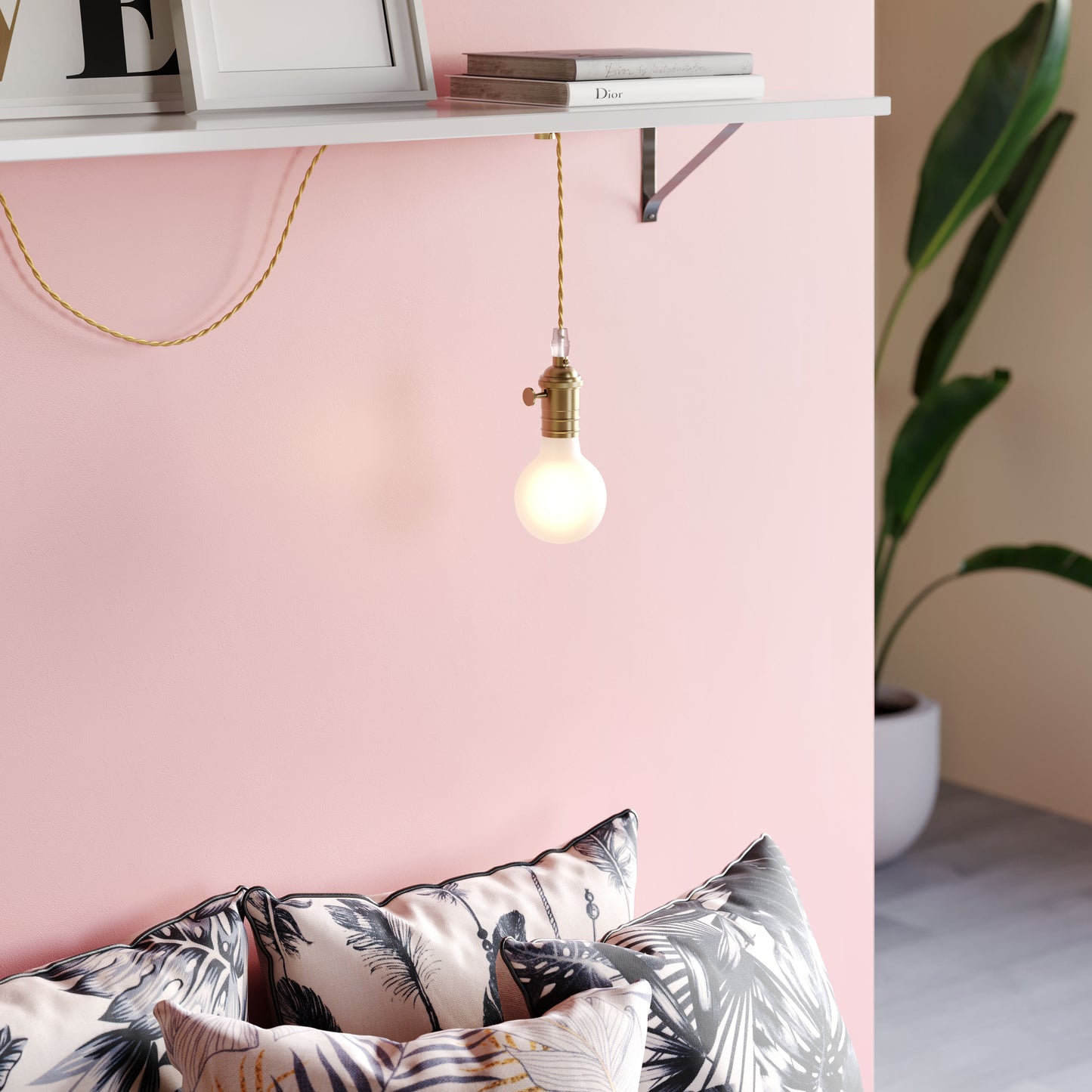 Felix Ceiling Lamp Brass