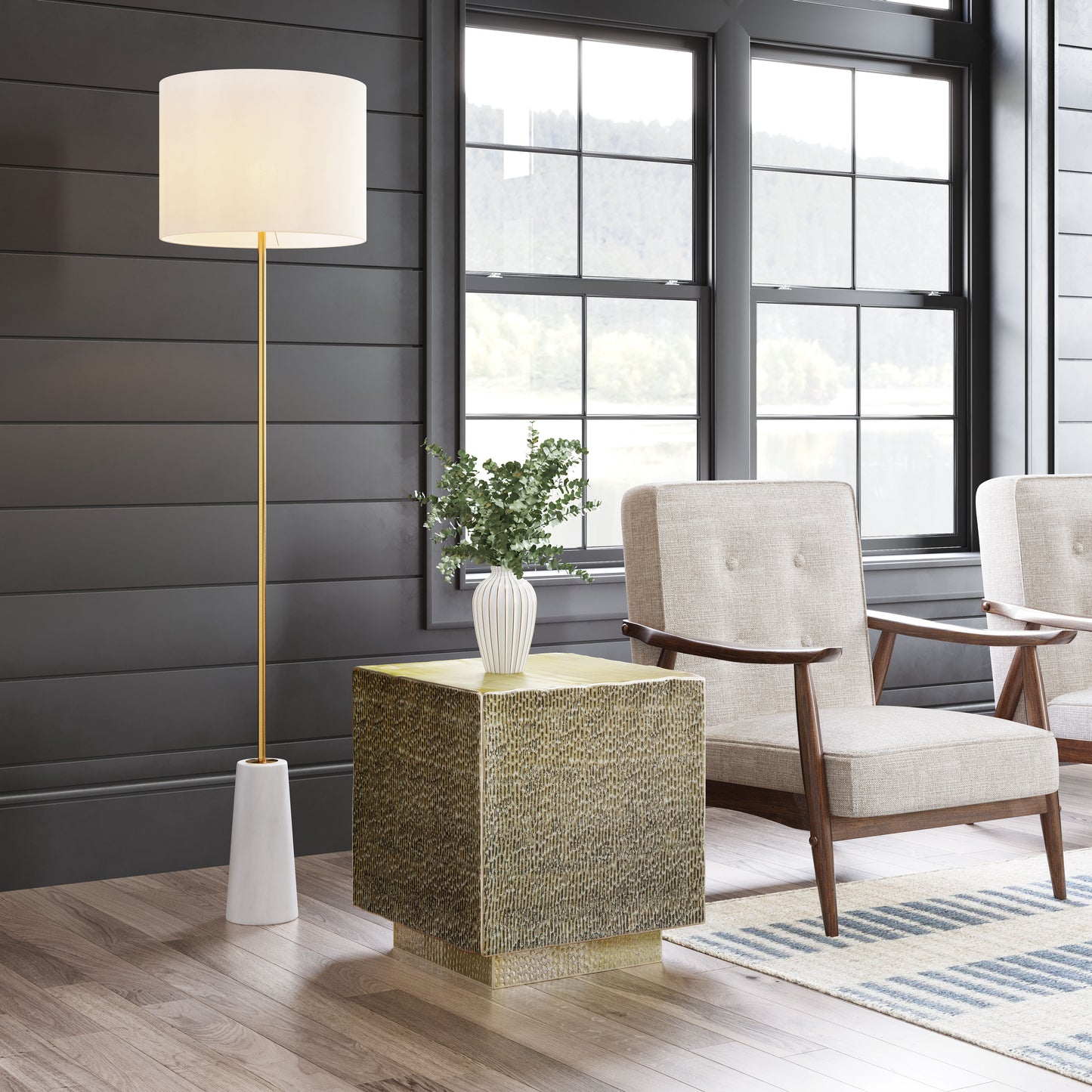 Mono Side Table Gold