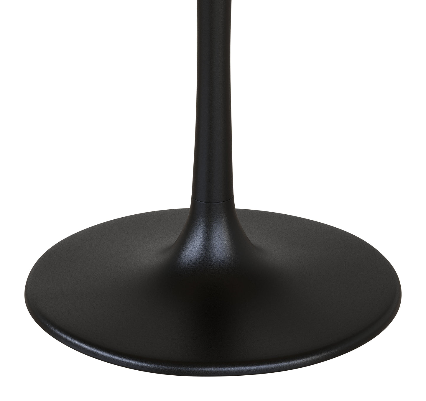 Central City Dining Table Gray & Black