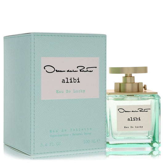 Oscar Alibi Eau So Lucky by Oscar De La Renta Eau De Toilette Spray 3.4 oz (Women)