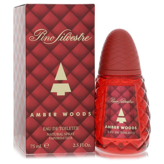 Pino Silvestre Amber Woods by Pino Silvestre Eau De Toilette Spray 2.5 oz (Men)