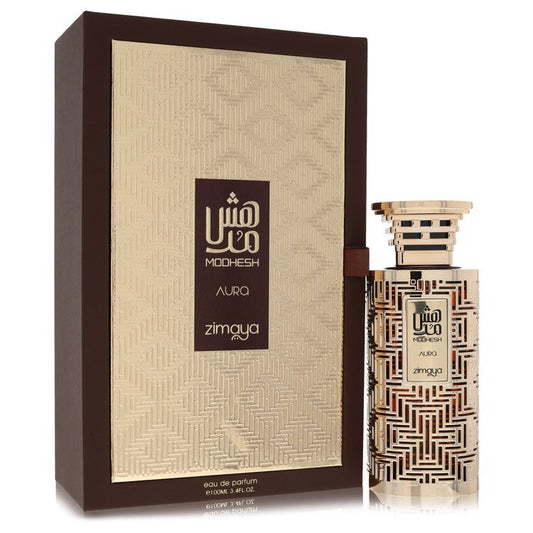 Afnan Zimaya Modhesh Aura by Afnan Eau De Parfum Spray (Unisex) 3.4 oz (Men)