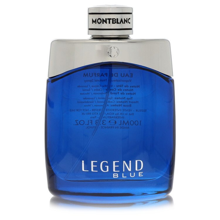 Montblanc Legend Blue by Mont Blanc Eau De Parfum Spray (Tester) 3.3 oz (Men)
