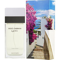 D & G Light Blue Escape To Panarea By Dolce & Gabbana Edt Spray 3.3 Oz (limited Edition)