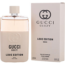 Gucci Guilty Love Edition By Gucci Eau De Parfum Spray 3 Oz (mmxxi Bottle)