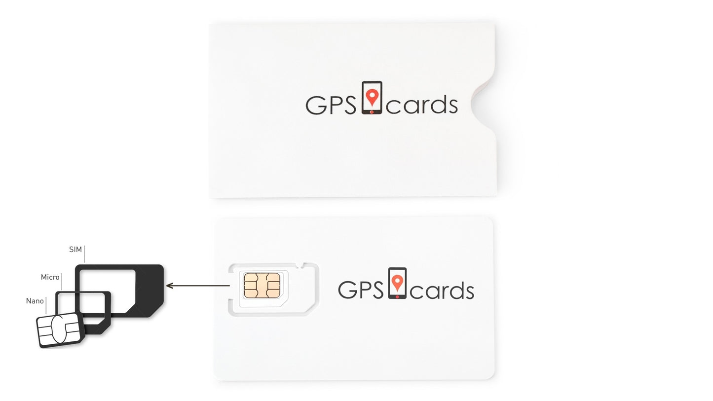 Global SIM Card for StarLink Asset GPS Tracker System + GPS Online Platform