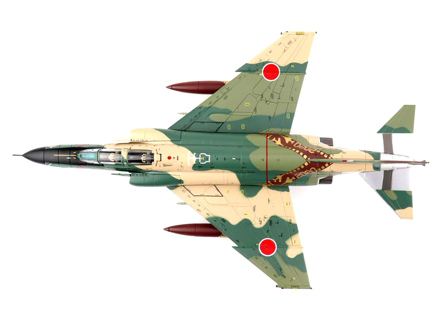 McDonnell Douglas RF-4E Phantom II Fighter Aircraft 57-6907 JASDF "501 SQ Final Year 2020" "Air Power Series" 1/72 Scale Model by Hobby Master