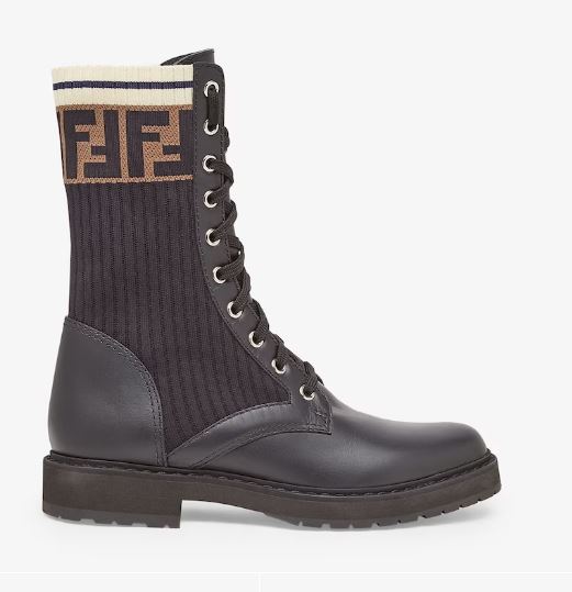 Fendi Rockoko Boots Sz 39