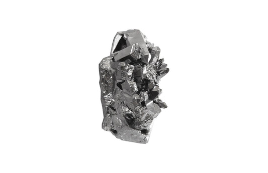 Cast Crystal Wall Art Liquid Silver, SM