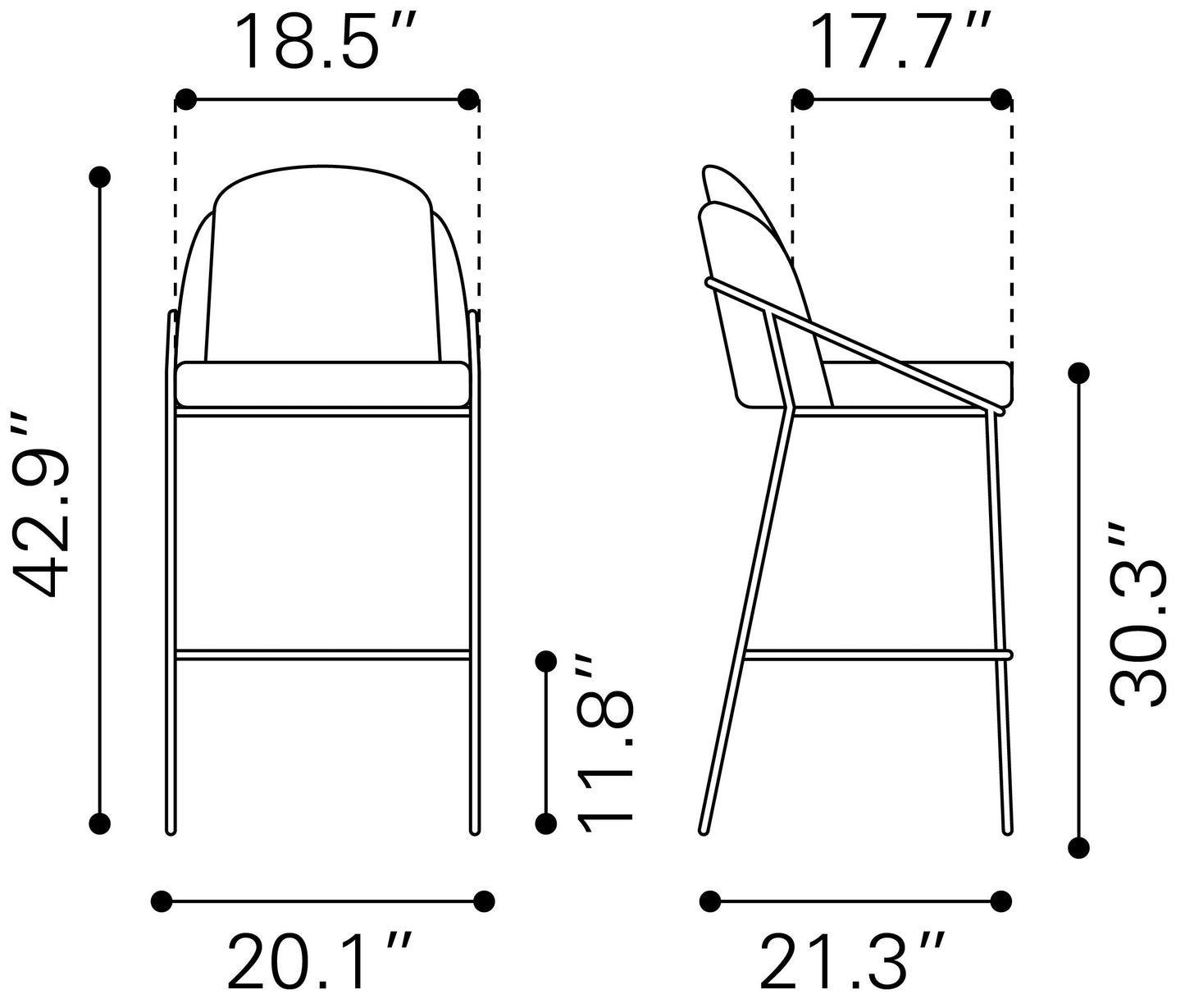 Jambi Barstool