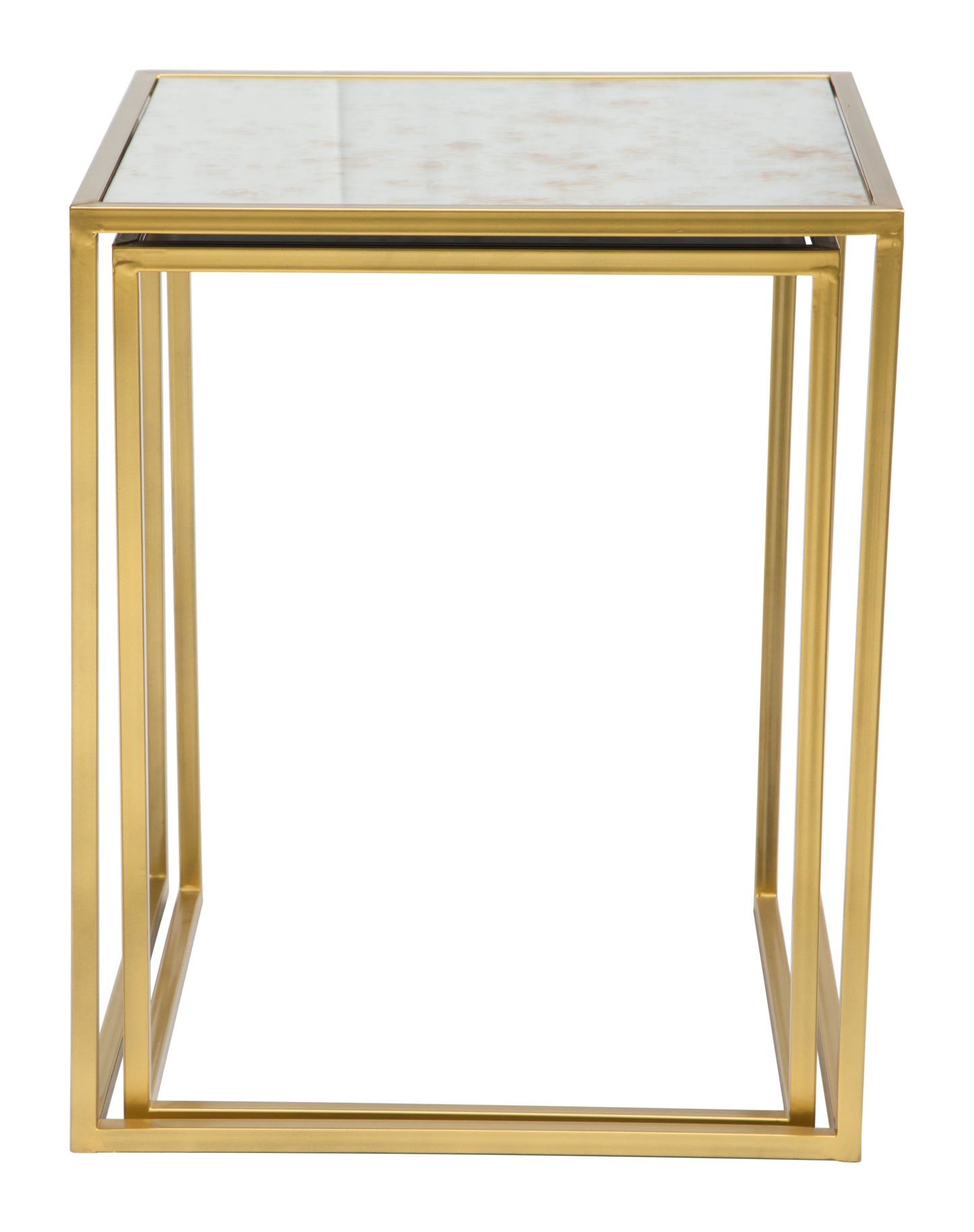 Calais Nesting Tables Gold