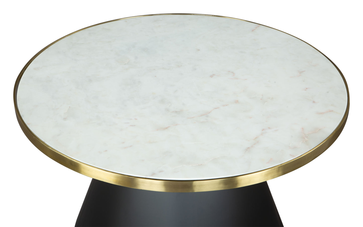 Nuclear Coffee Table White, Gold & Black