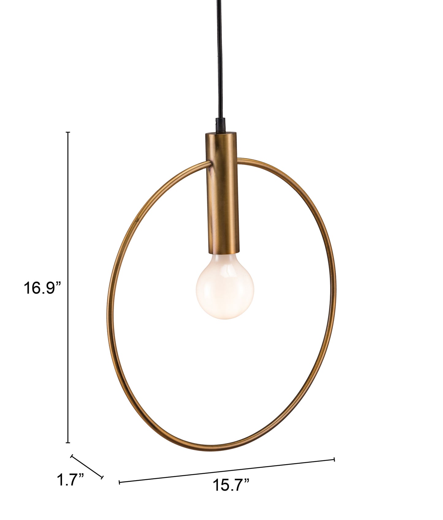 Irenza Ceiling Lamp Brass