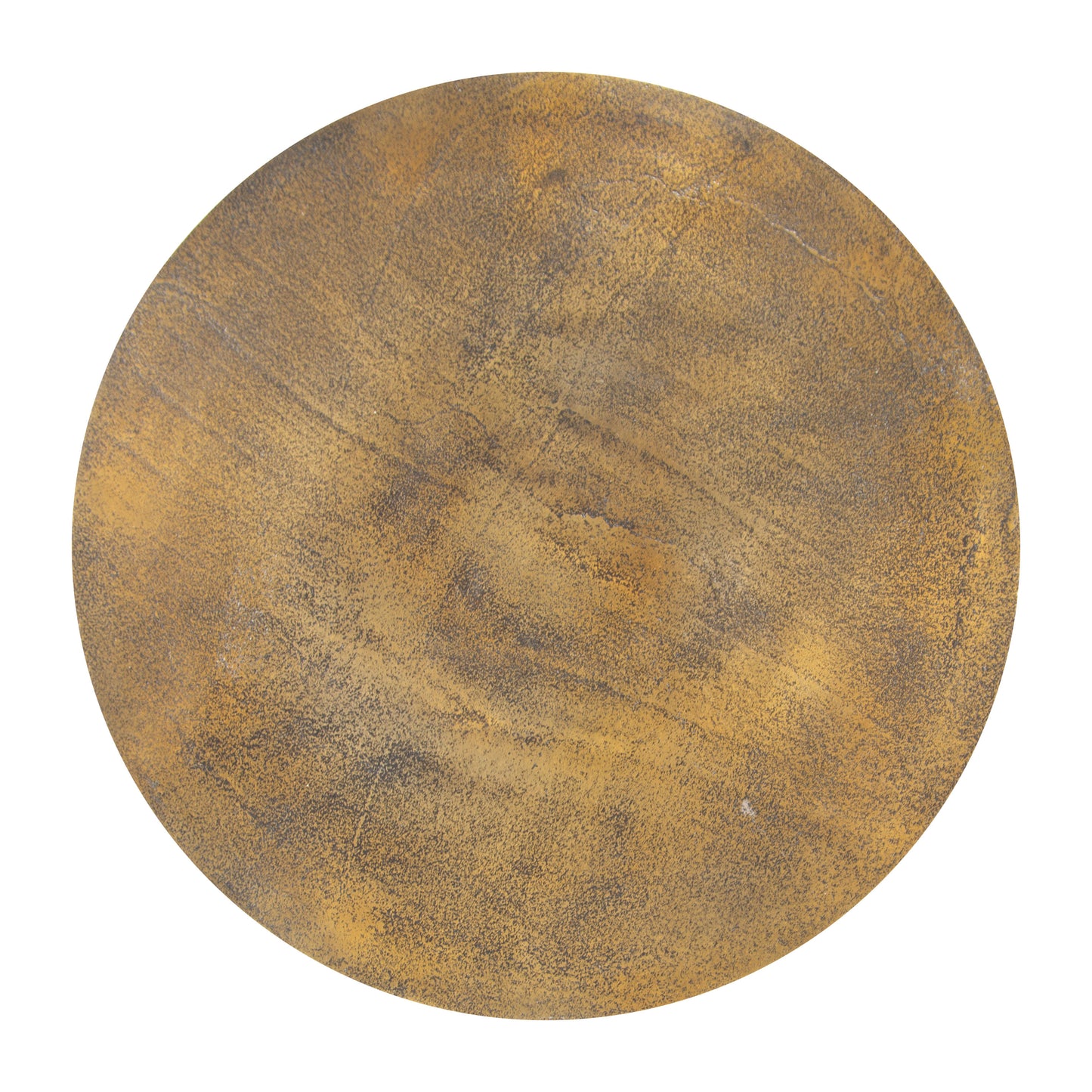 Drip Accent Table Antique Brass
