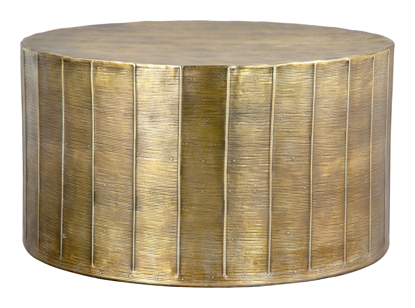 Chris Coffee Table Antique Brass