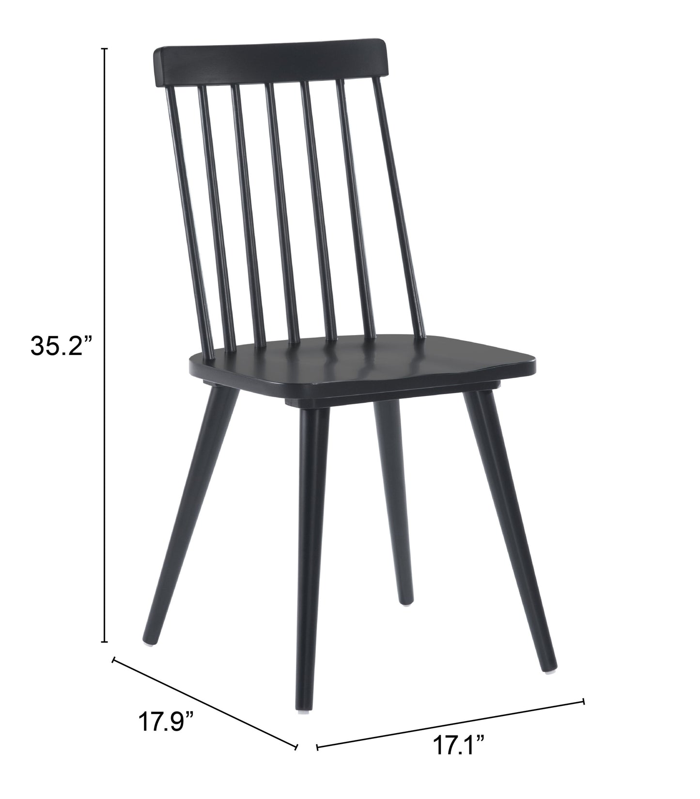 Ashley Dining Chair Black