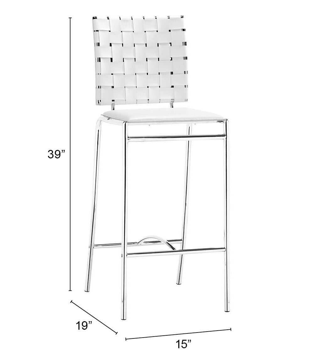 Criss Cross Counter Stool