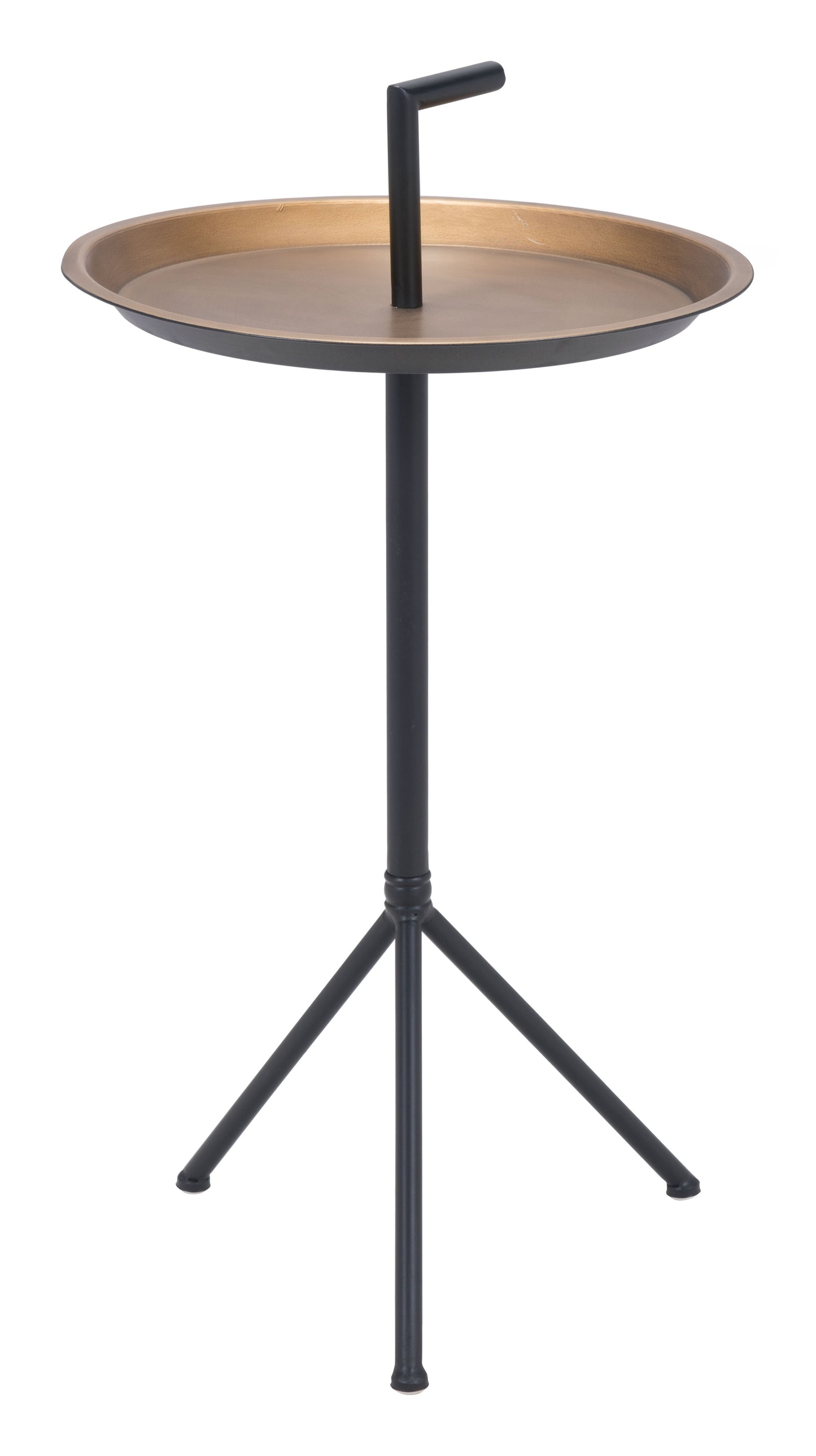 Mercy Accent Table Brass