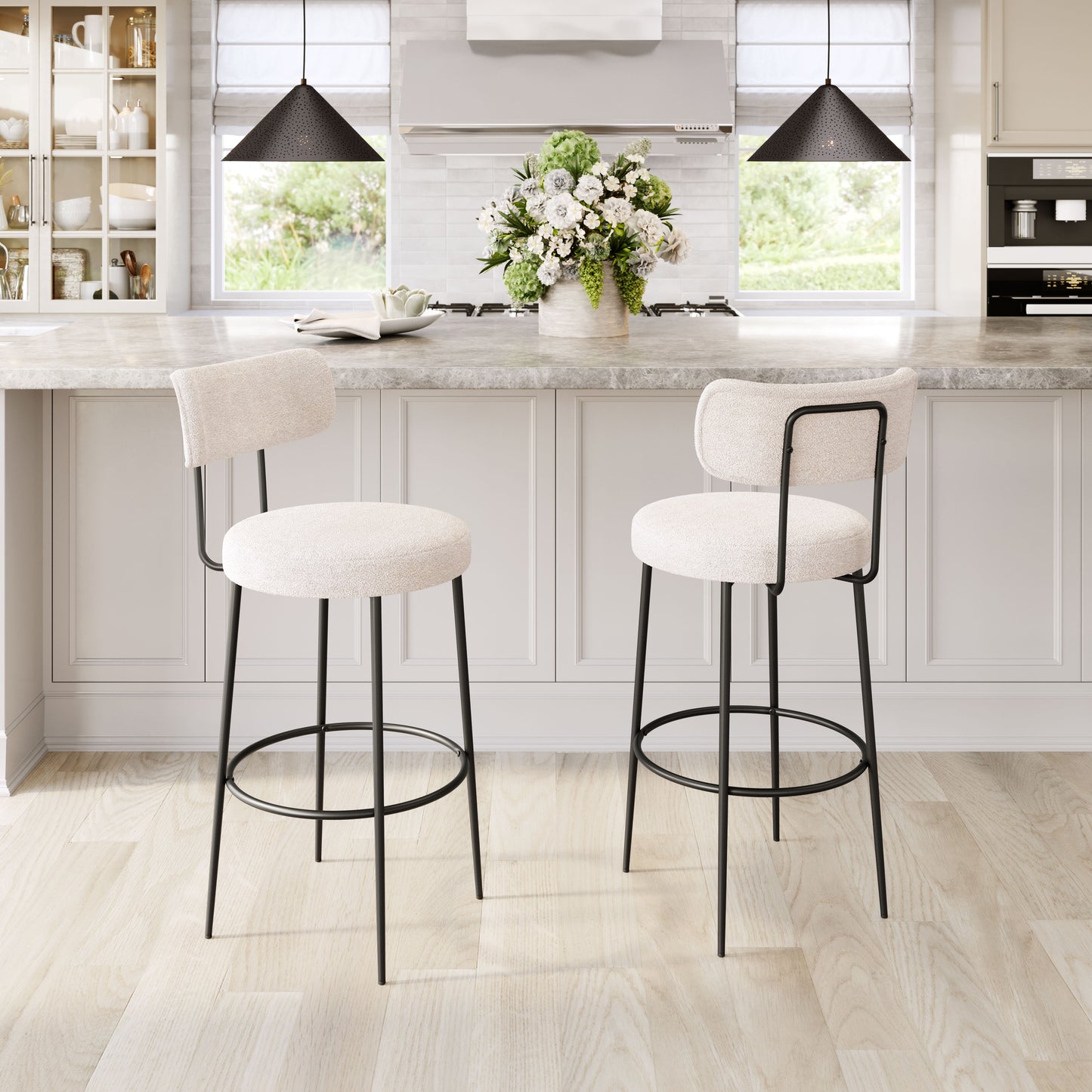 Blanca Barstool Ivory