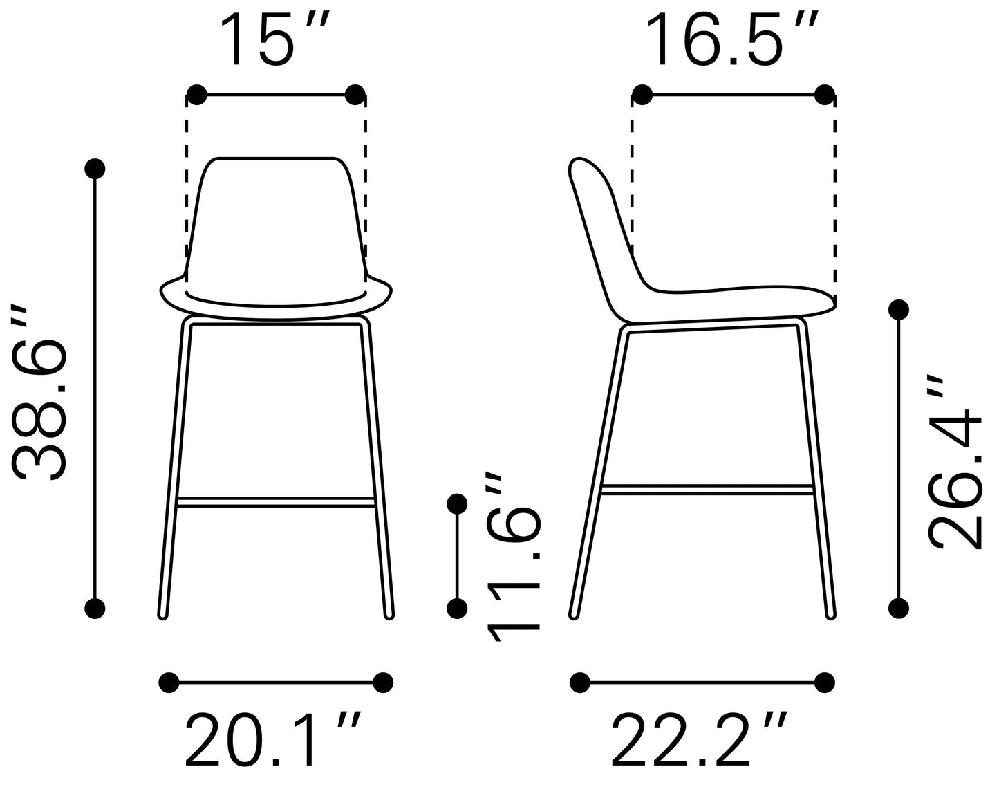 Byron Counter Stool