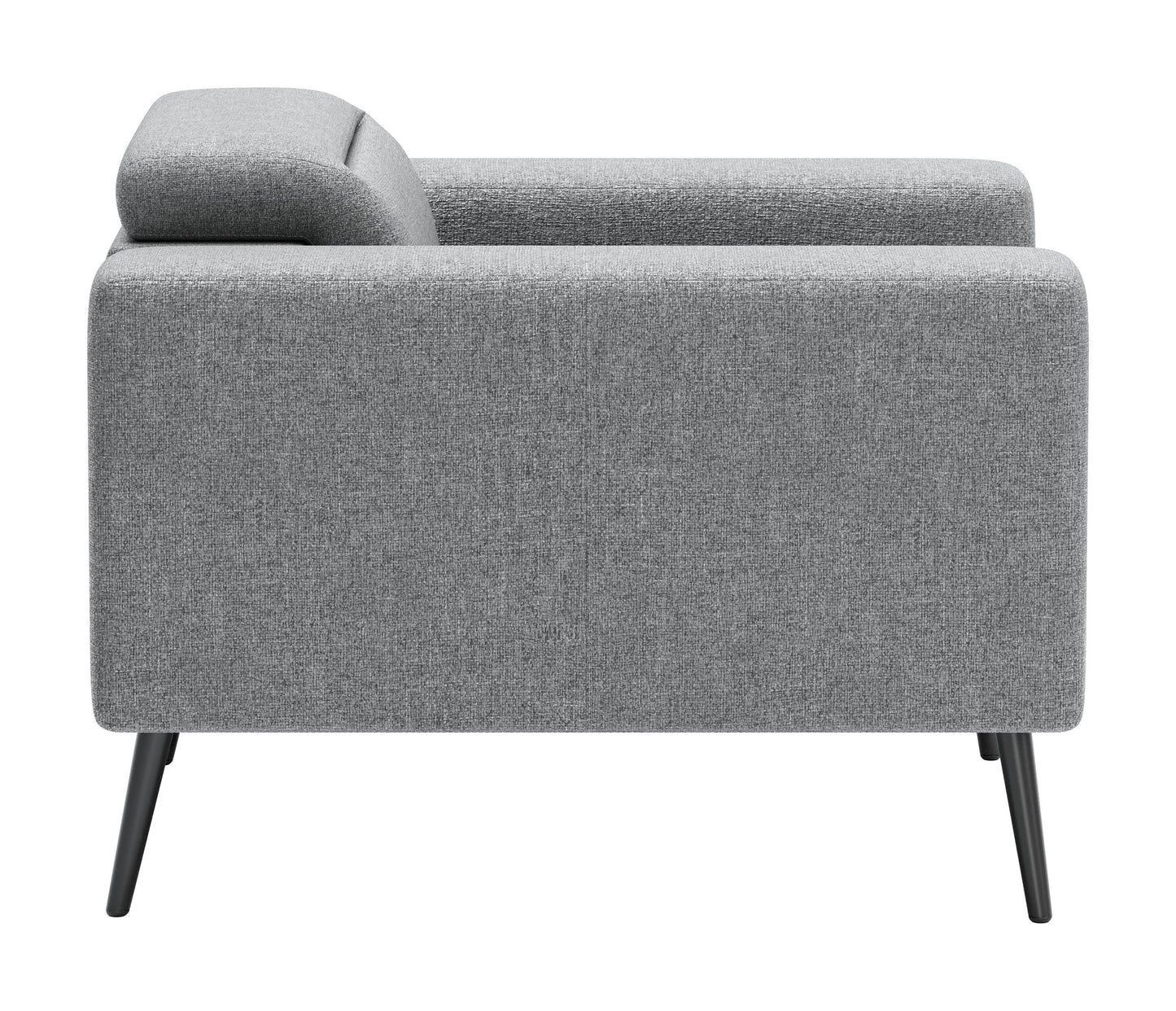 Milan Armchair Dark Gray