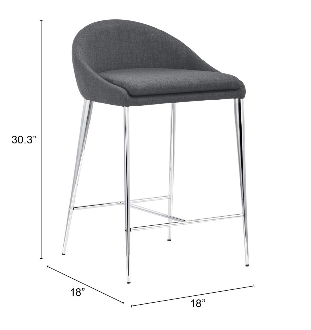 Reykjavik Counter Stool