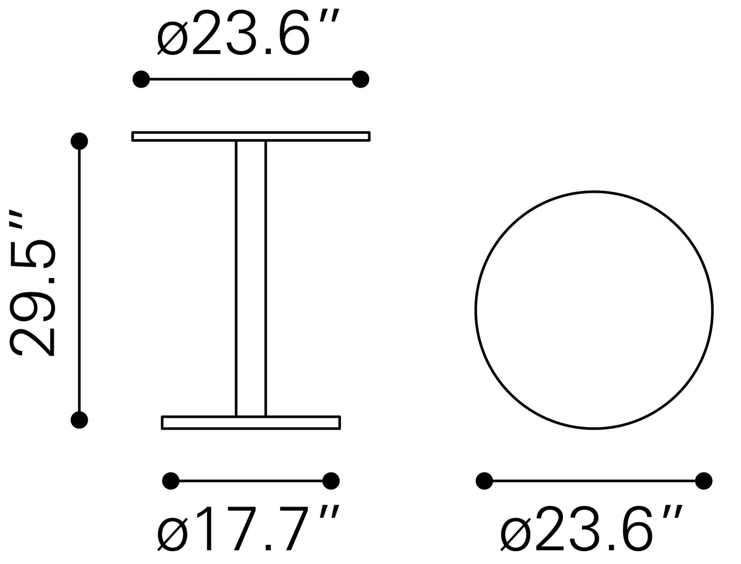 Alto Bistro Table