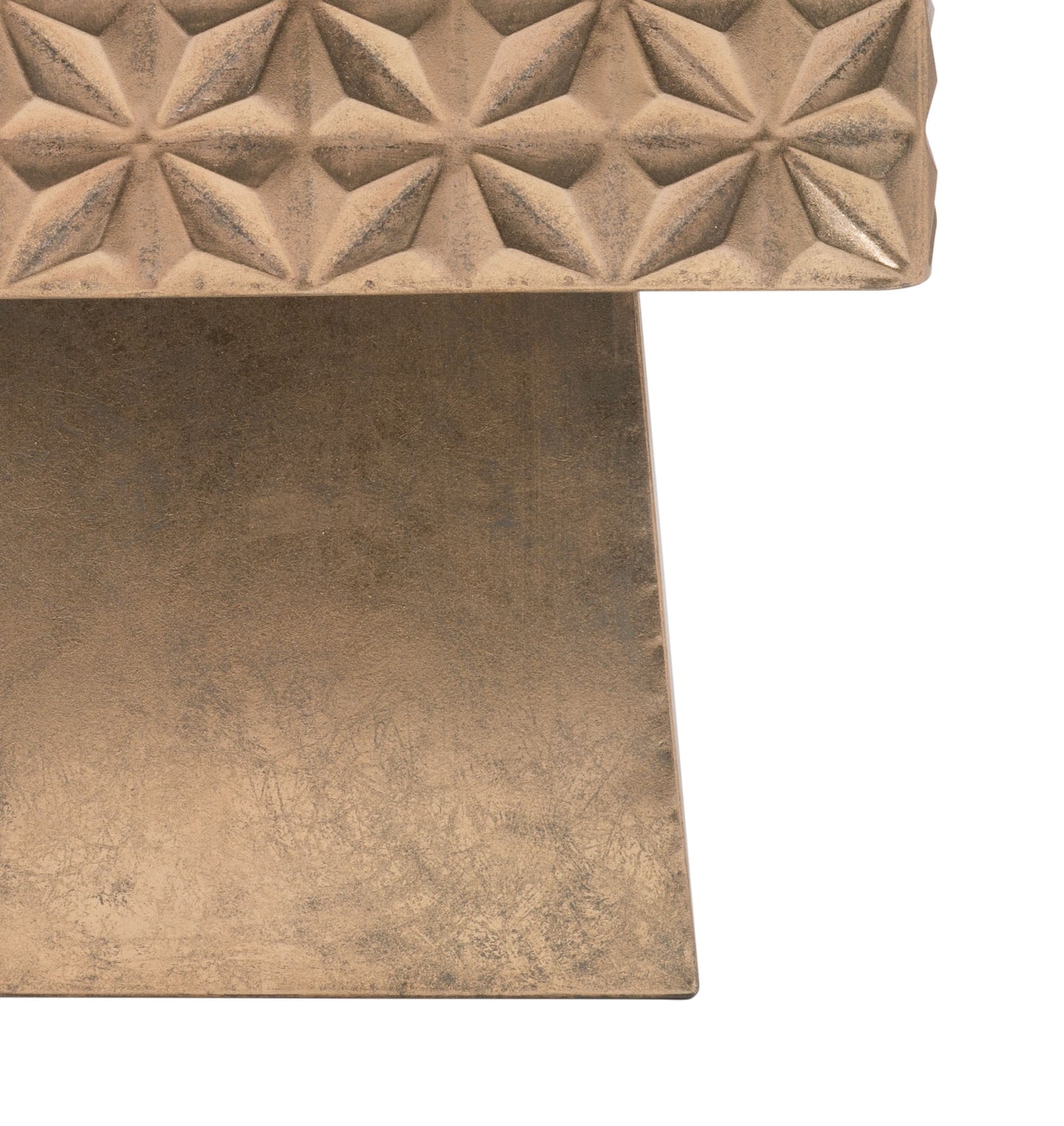 Mayan Side Table Gold