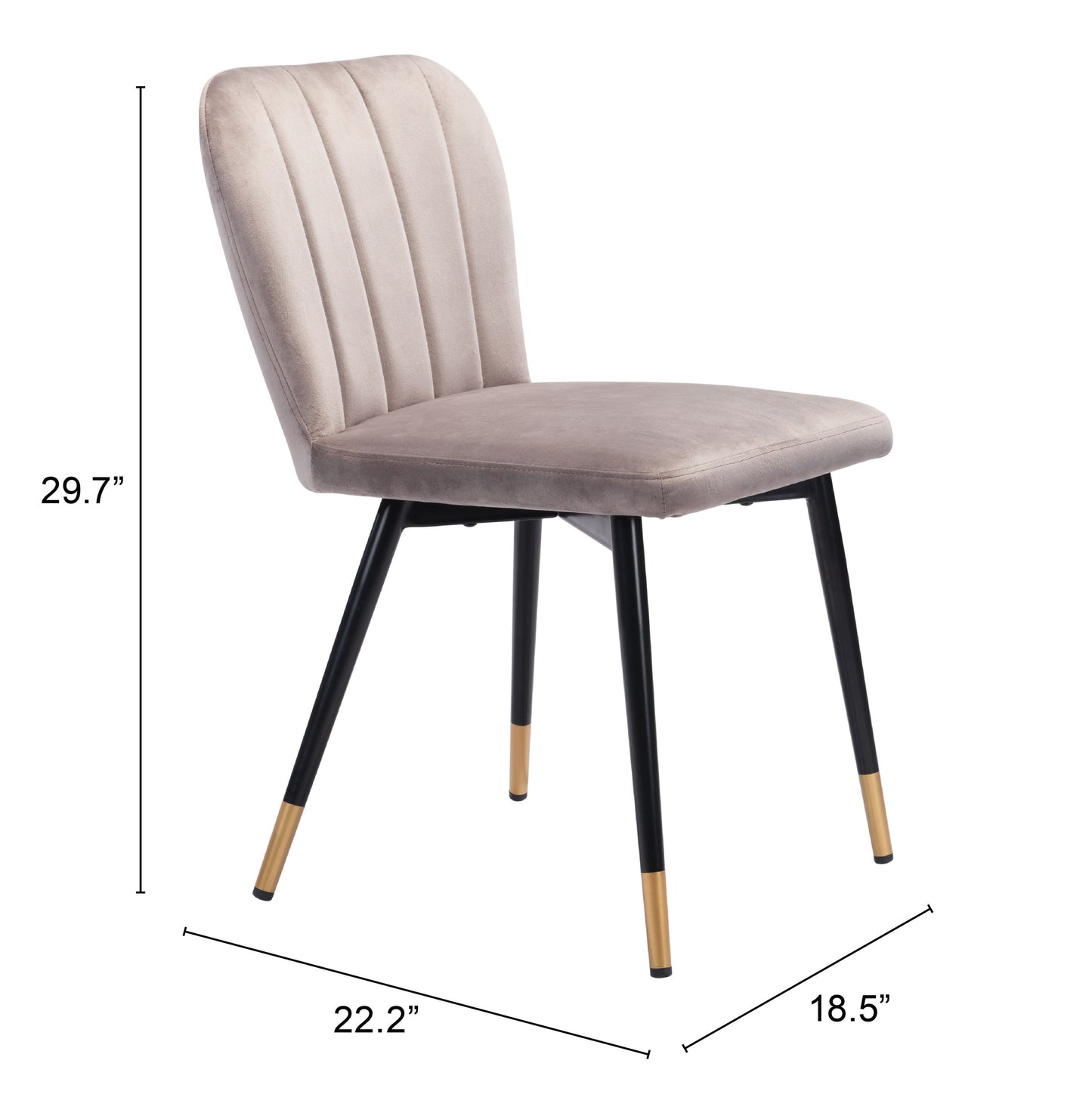 Manchester Dining Chair Gray