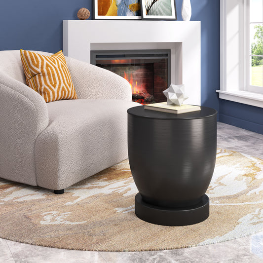 Baku Side Table Black