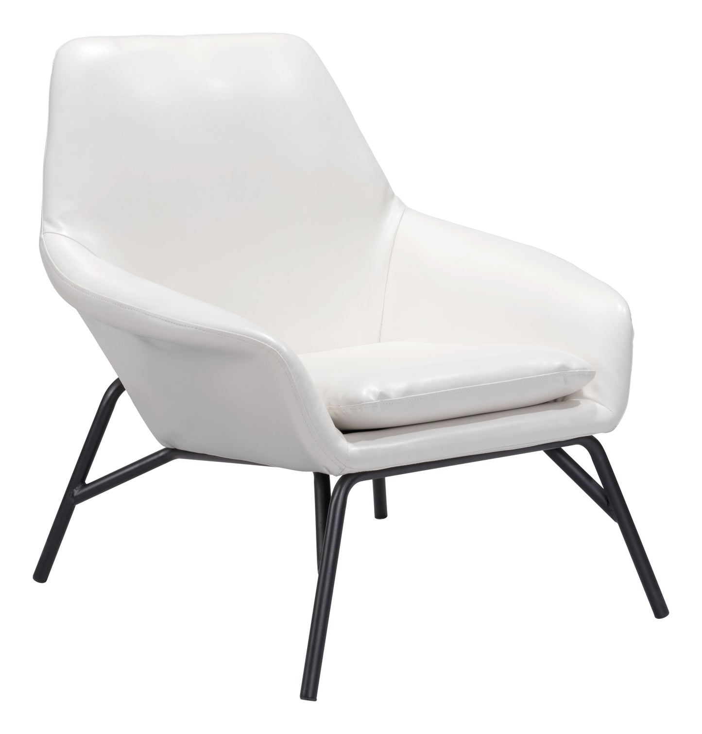 Javier Accent Chair White