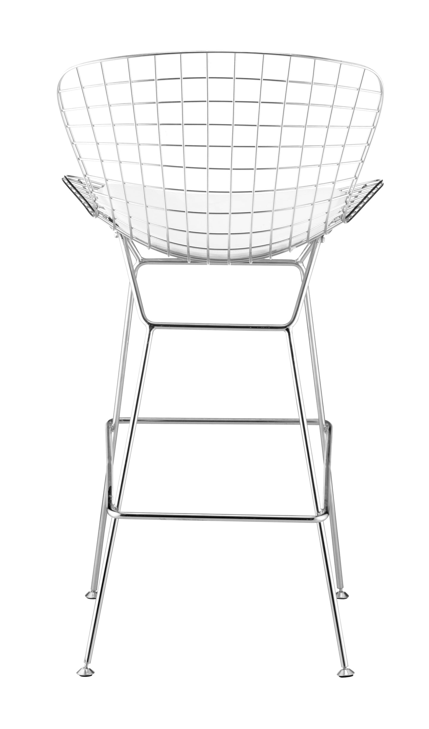 Wire Barstool Chrome