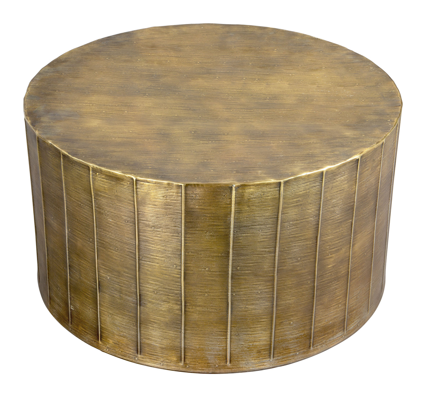 Chris Coffee Table Antique Brass