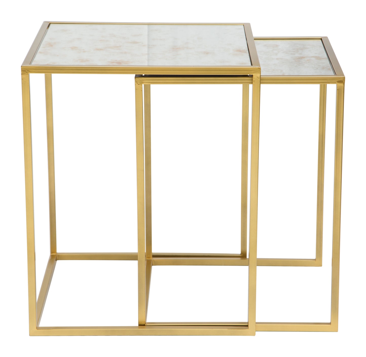 Calais Nesting Tables Gold