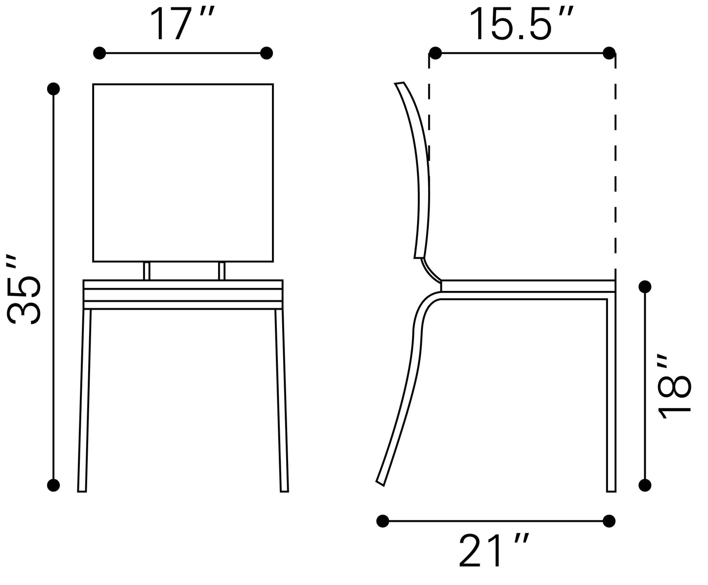 Criss Cross Dining Chair