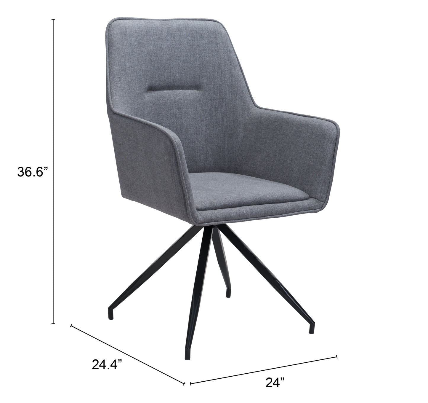 Watkins Dining Chair Gray